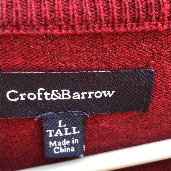 Croft & Barrow sweater for your tall husband - Picture 3 of 3